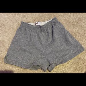 Gray soffe shorts